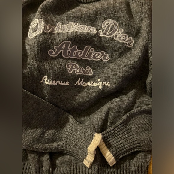 Christian Dior Dior Pullover Sweater Sweatshirt mens sz Large - Picture 5 of 6